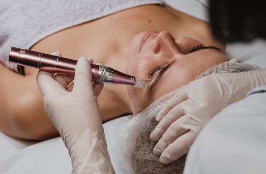 Depilación del entrecejo para definir la forma natural de las cejas en Vero Láser.